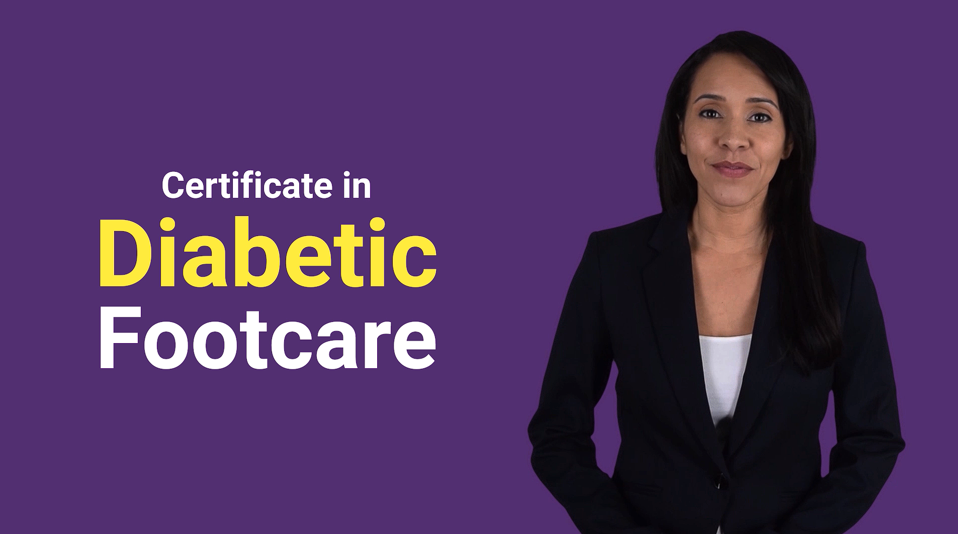 Certificate Course in Diabetic Footcare